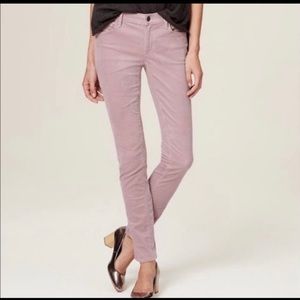 LOFT Curvy Skinny Corduroy Pants